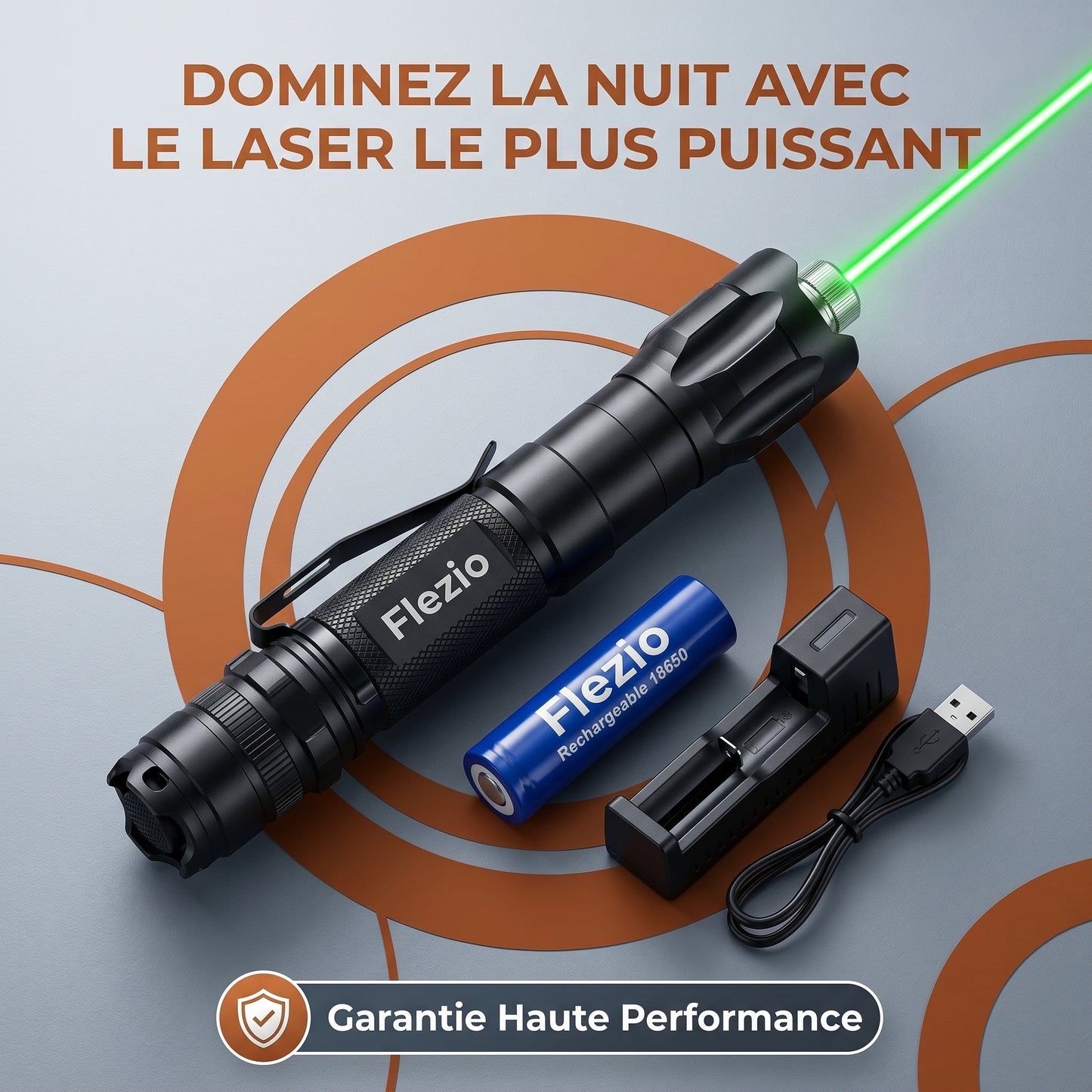 Viridon – Pointeur Laser Vert Haute Puissance