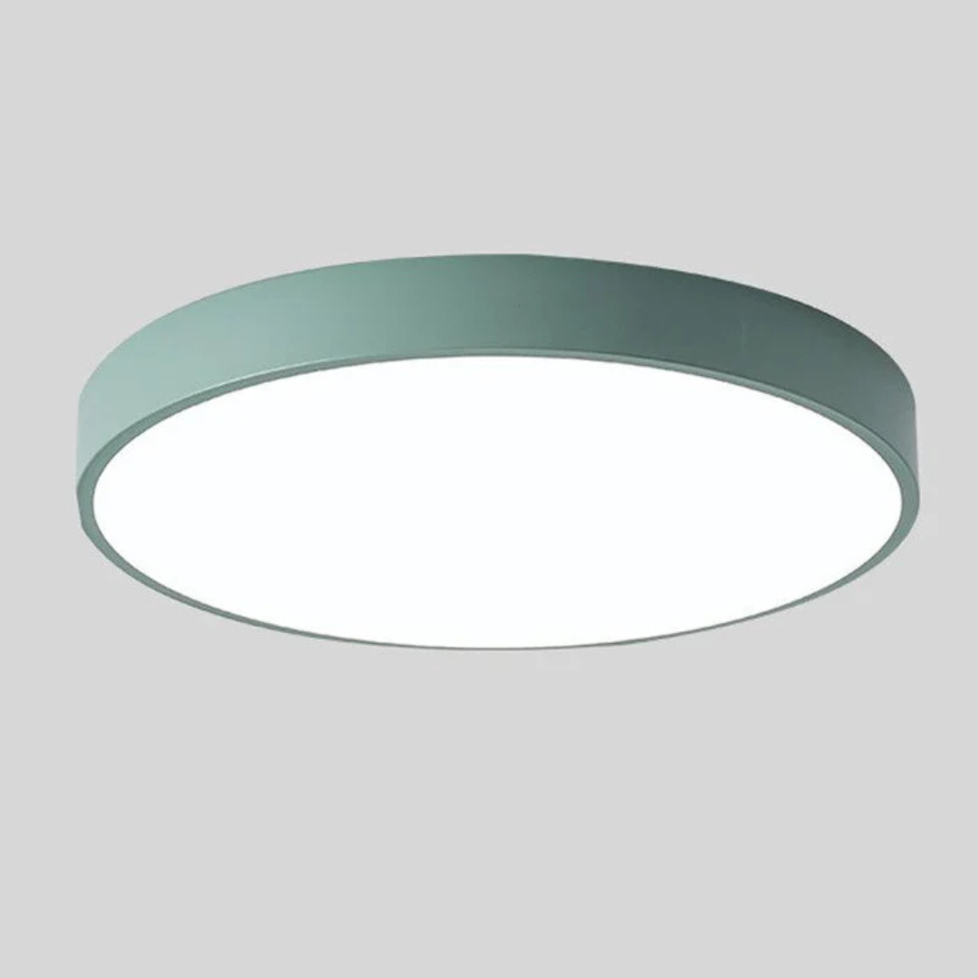 Plafonnier LED Design Scandinave - Bois Naturel et Acrylique