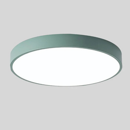 Plafonnier LED Design Scandinave - Bois Naturel et Acrylique