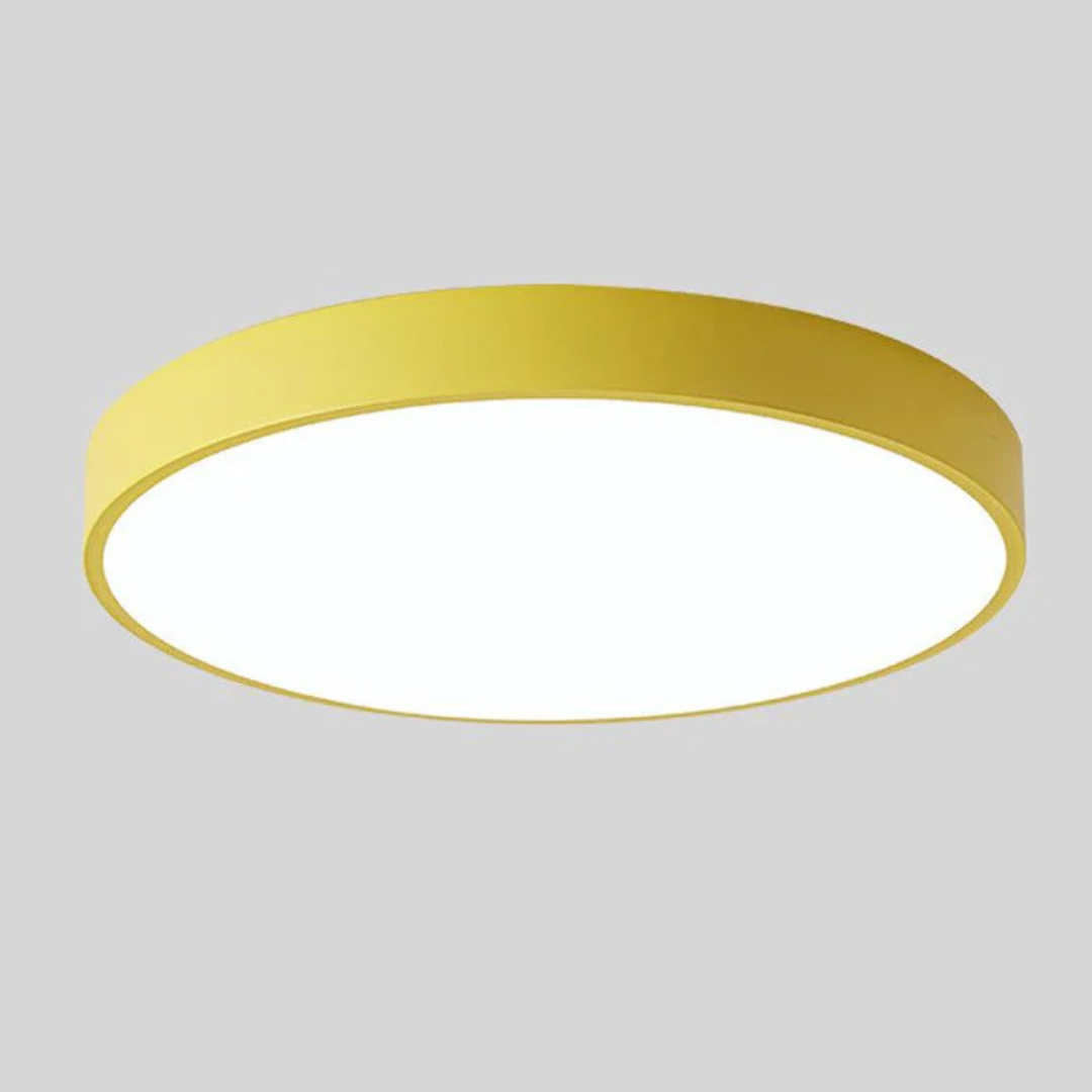 Plafonnier LED Design Scandinave - Bois Naturel et Acrylique