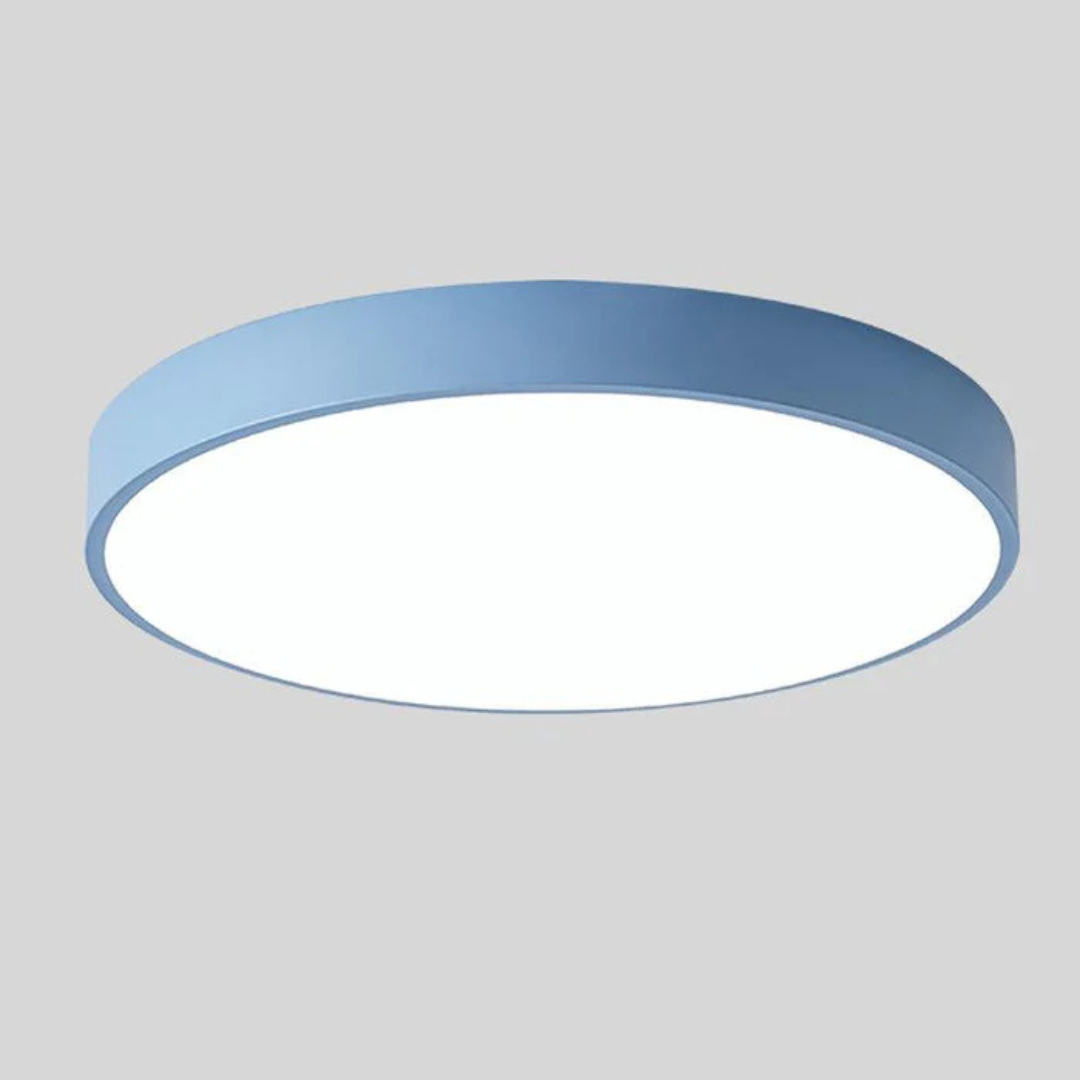 Plafonnier LED Design Scandinave - Bois Naturel et Acrylique
