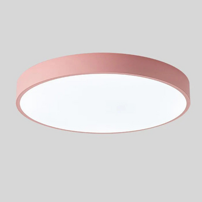 Plafonnier LED Design Scandinave - Bois Naturel et Acrylique