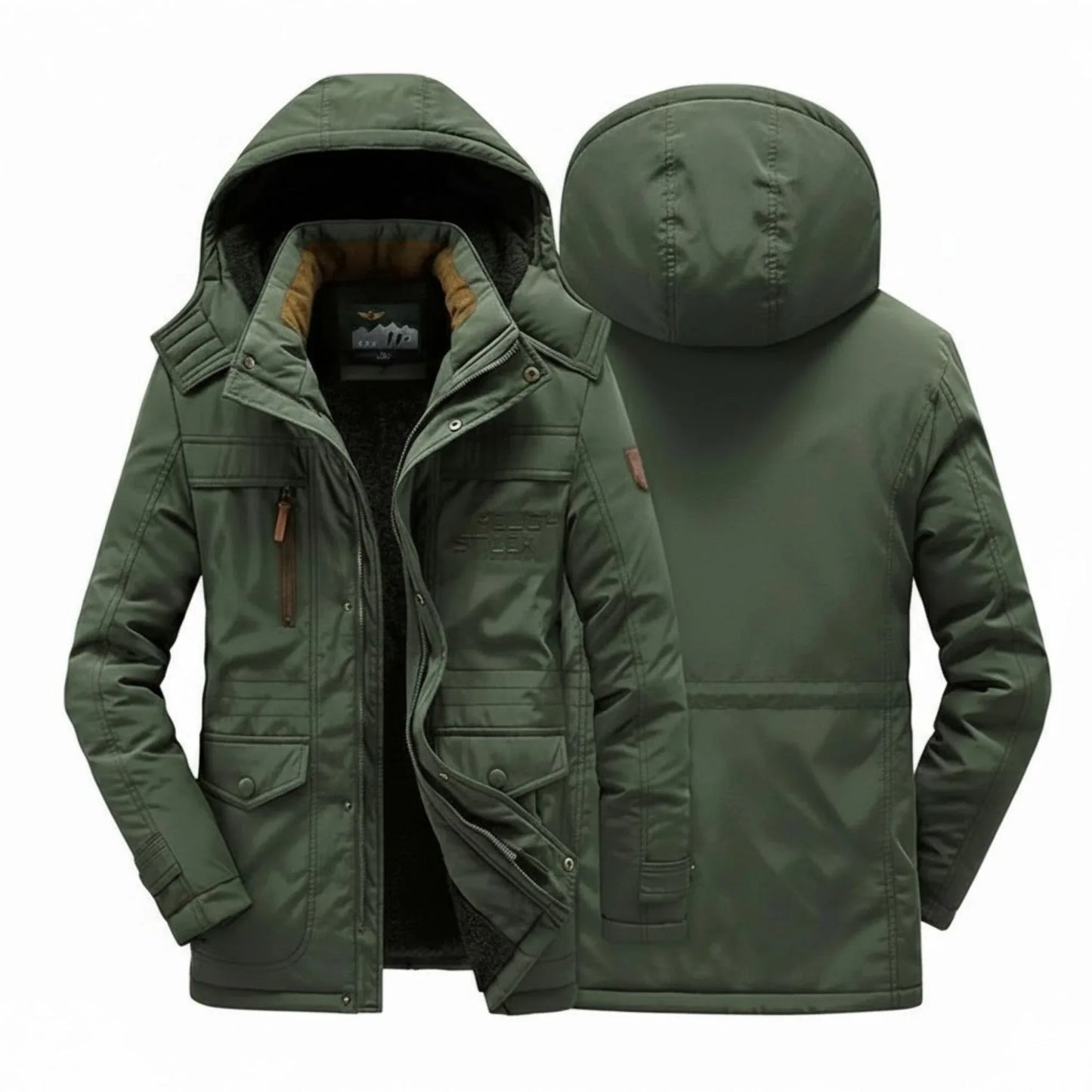Veste robuste pour affronter l'hiver en tout confort