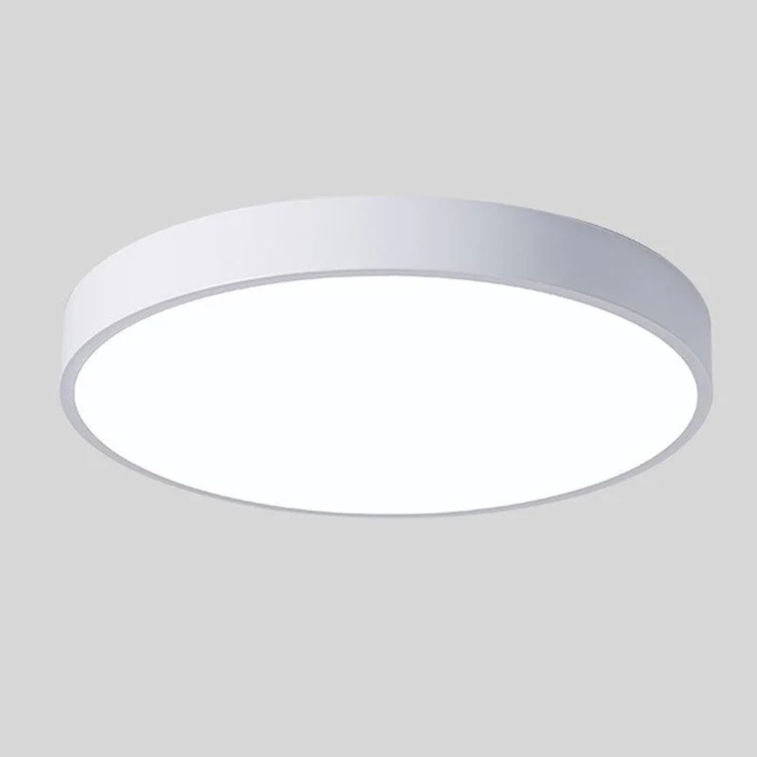 Plafonnier LED Design Scandinave - Bois Naturel et Acrylique
