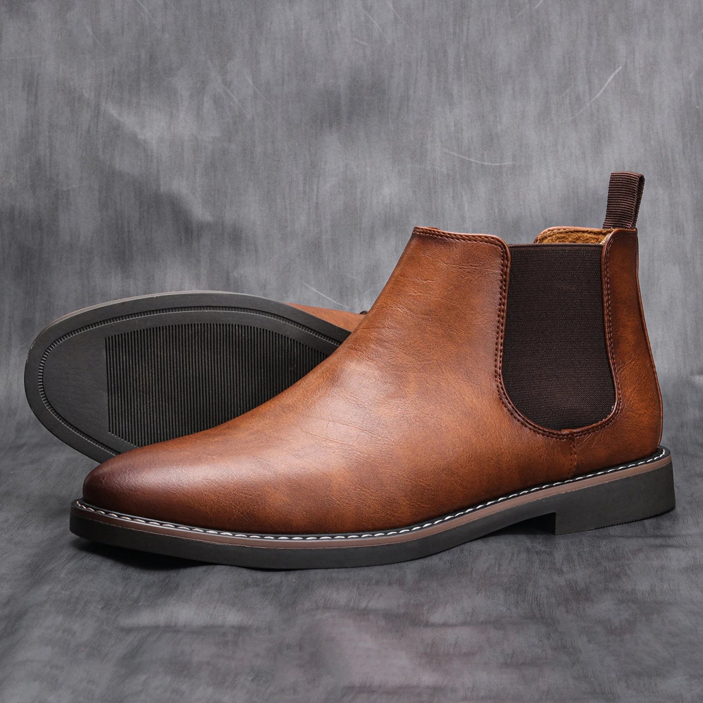 RetroLuxe - Bottes Chelsea pour homme vintage et confortables