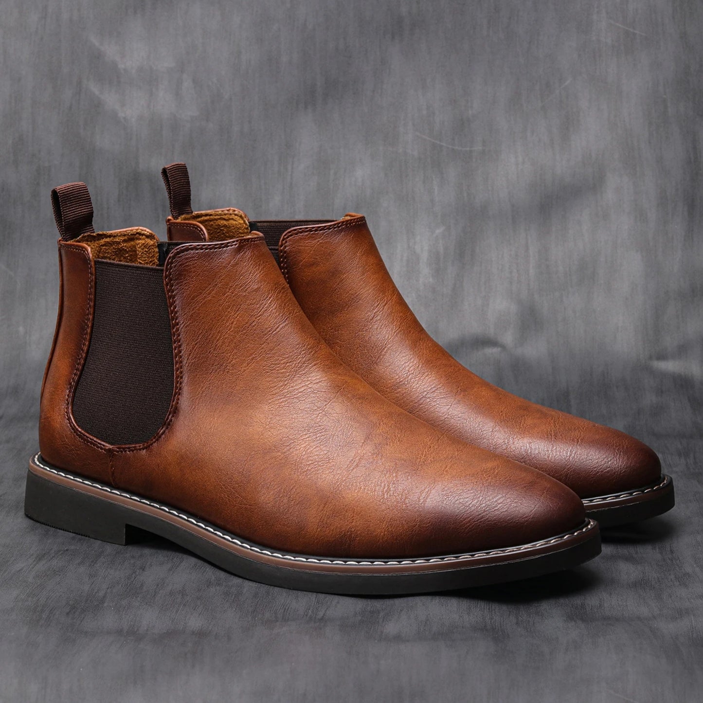 RetroLuxe - Bottes Chelsea pour homme vintage et confortables