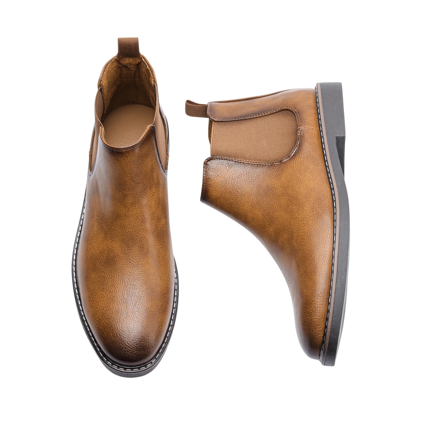 RetroLuxe - Bottes Chelsea pour homme vintage et confortables