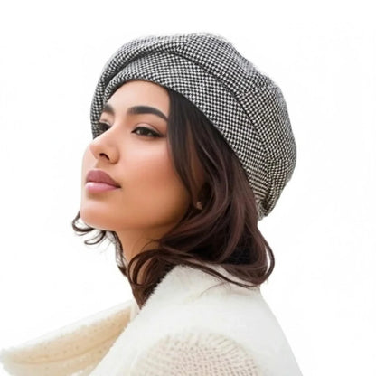 OCTOCHIC - Béret octogonal laine vintage pour femme élégante