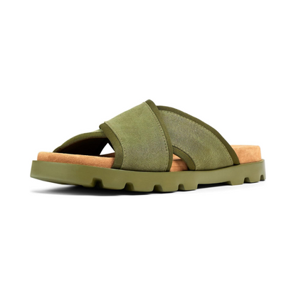 Sandales à enfiler en tissu recyclé pour homme