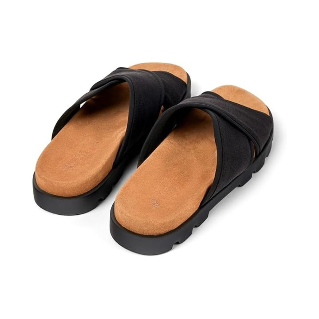 Sandales à enfiler en tissu recyclé pour homme