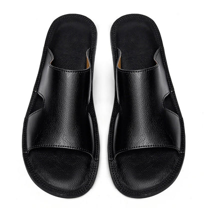 Sandales estivales en cuir pour hommes