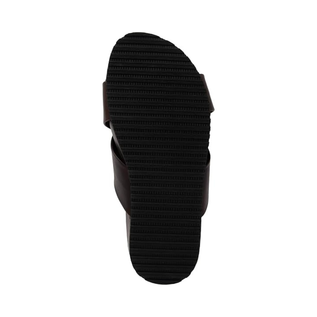 Sandales en cuir pour un confort souple et style décontracté