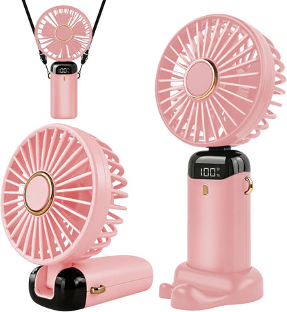 Brezéo – Mini Ventilateur Portable Rechargeable