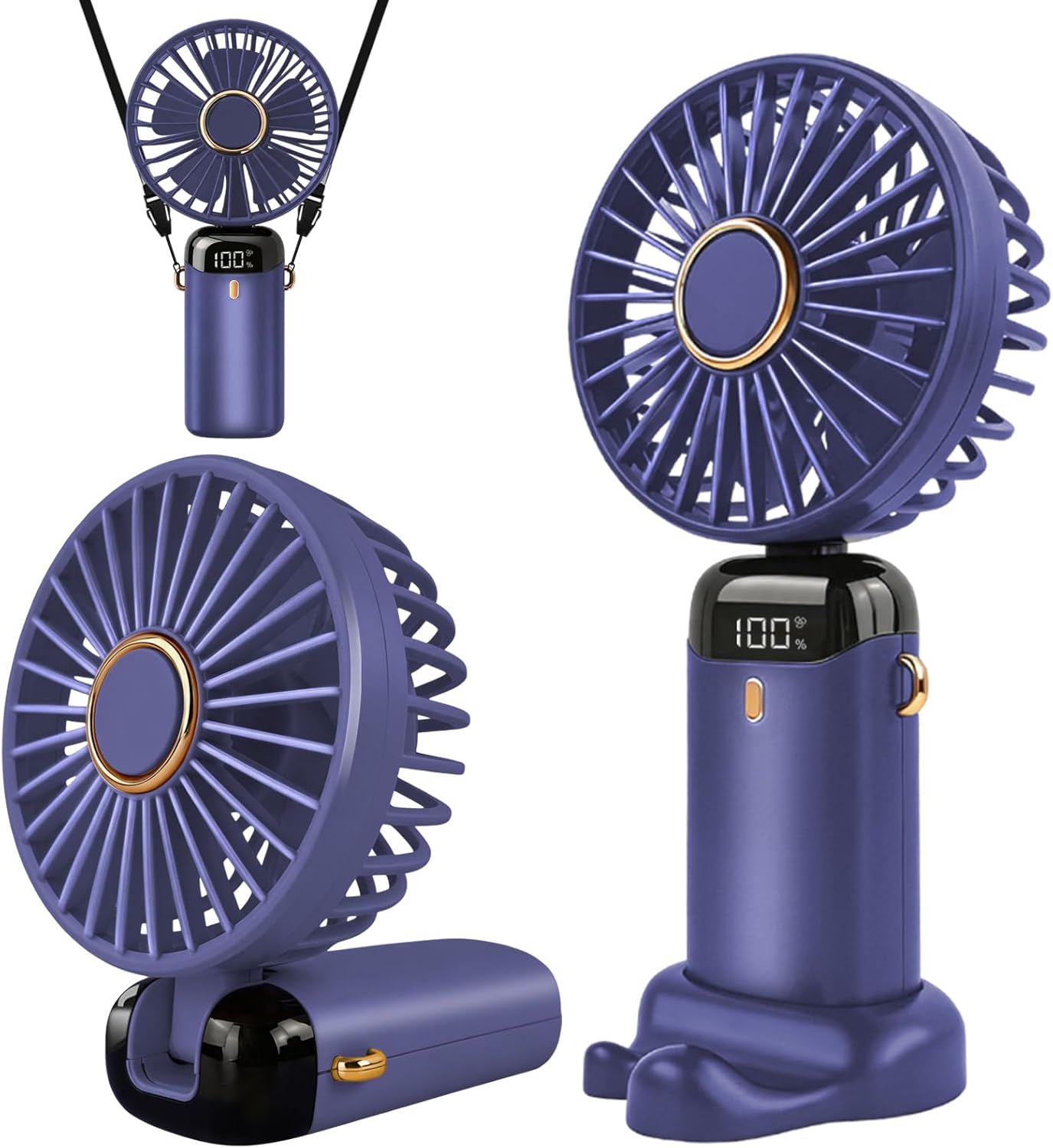 Brezéo – Mini Ventilateur Portable Rechargeable