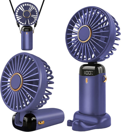 Brezéo – Mini Ventilateur Portable Rechargeable