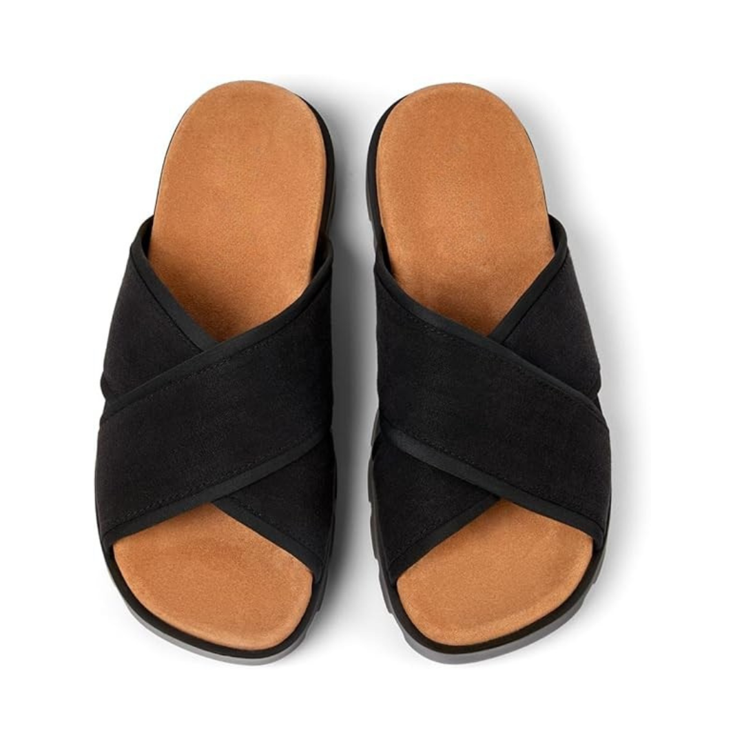 Sandales à enfiler en tissu recyclé pour homme