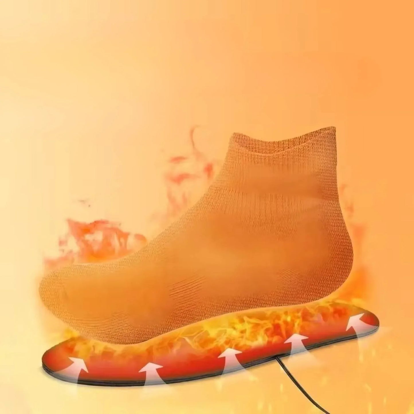 WarmStep - Semelles chauffantes USB pour hiver et sports outdoor