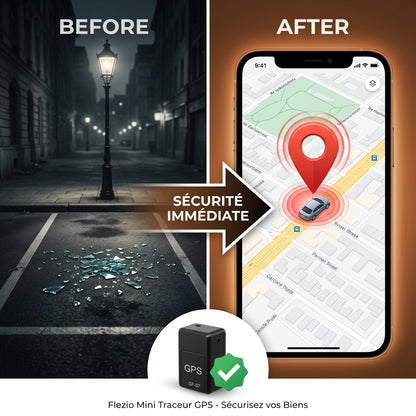 Traqvio – Mini Traceur GPS Voiture Sans Abonnement