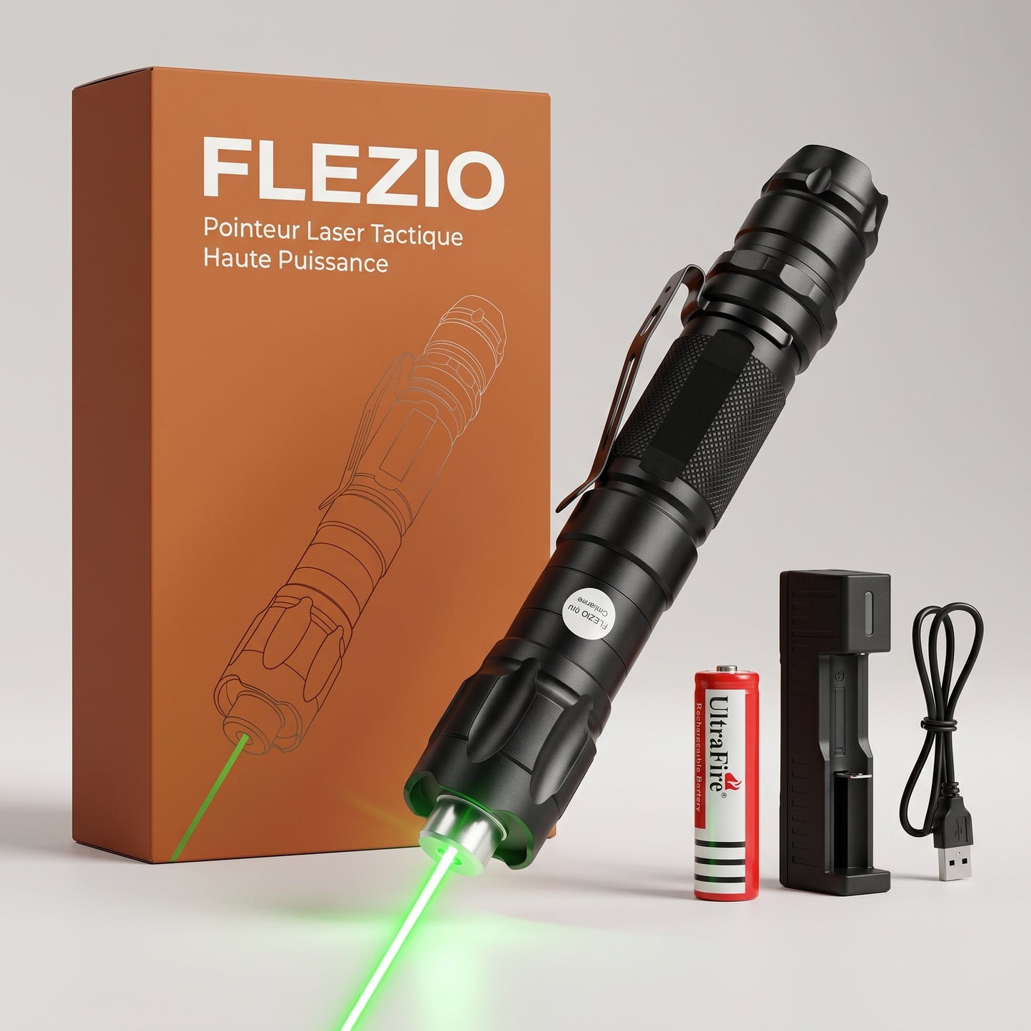 Viridon – Pointeur Laser Vert Haute Puissance
