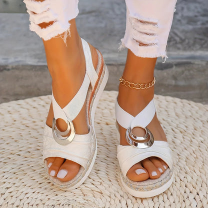 Sandales Compensées Femme Talon 5,5 cm