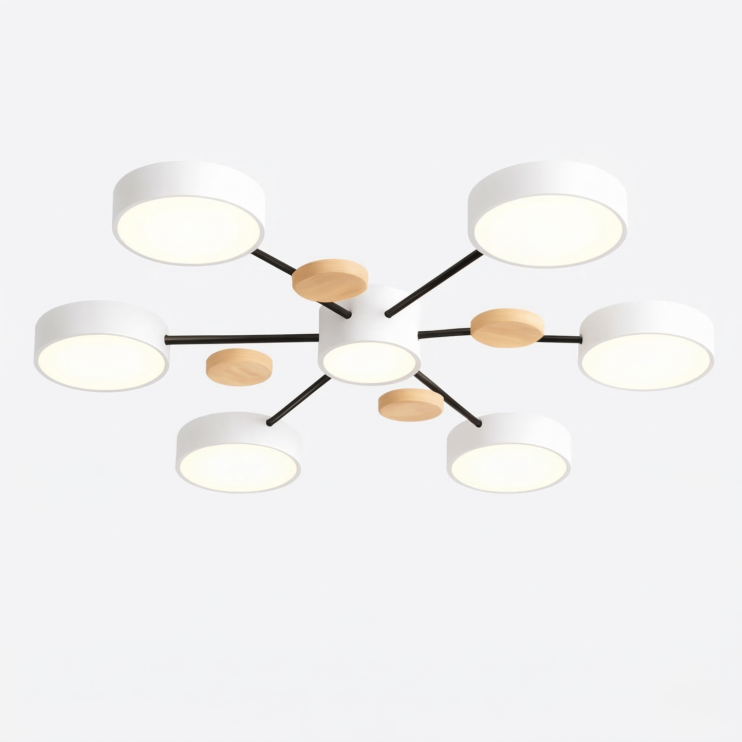 Lumivère – Plafonnier LED Multi-Bras Design