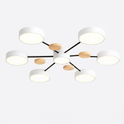 Lumivère – Plafonnier LED Multi-Bras Design