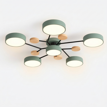 Lumivère – Plafonnier LED Multi-Bras Design