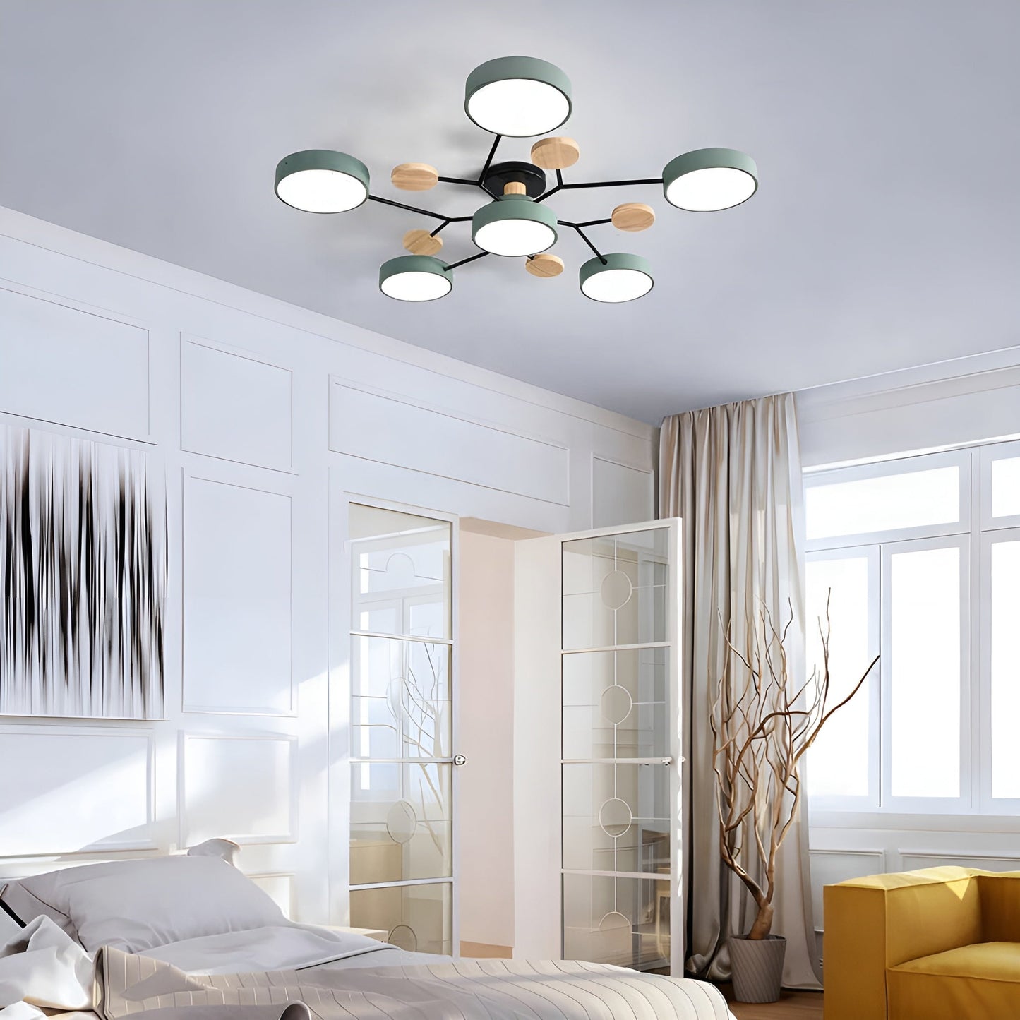 Lumivère – Plafonnier LED Multi-Bras Design