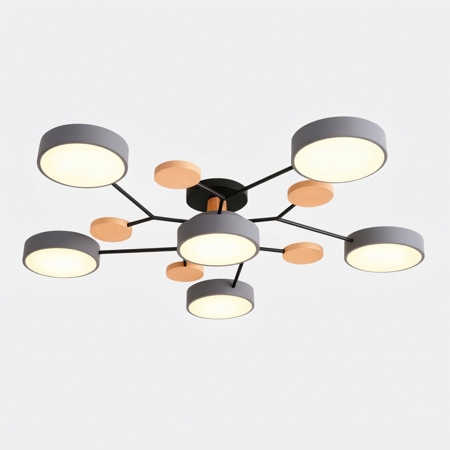 Lumivère – Plafonnier LED Multi-Bras Design