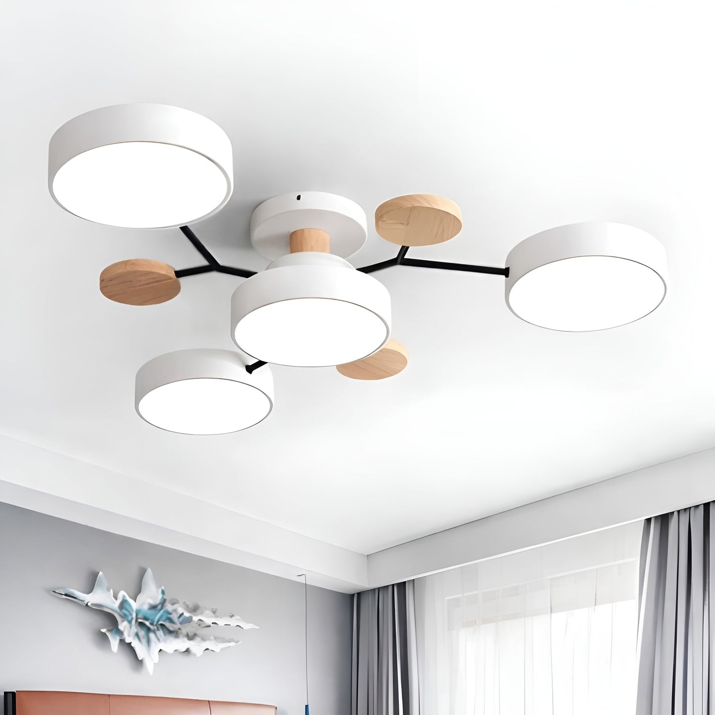 Lumivère – Plafonnier LED Multi-Bras Design