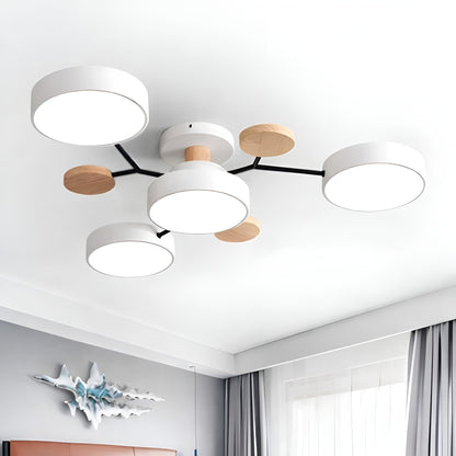 Lumivère – Plafonnier LED Multi-Bras Design