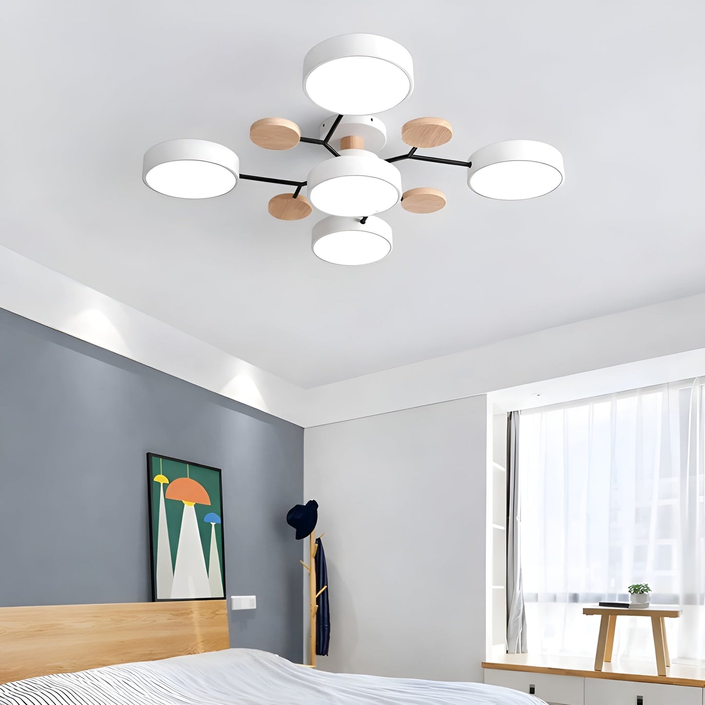 Lumivère – Plafonnier LED Multi-Bras Design