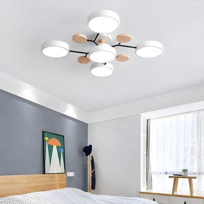 Lumivère – Plafonnier LED Multi-Bras Design