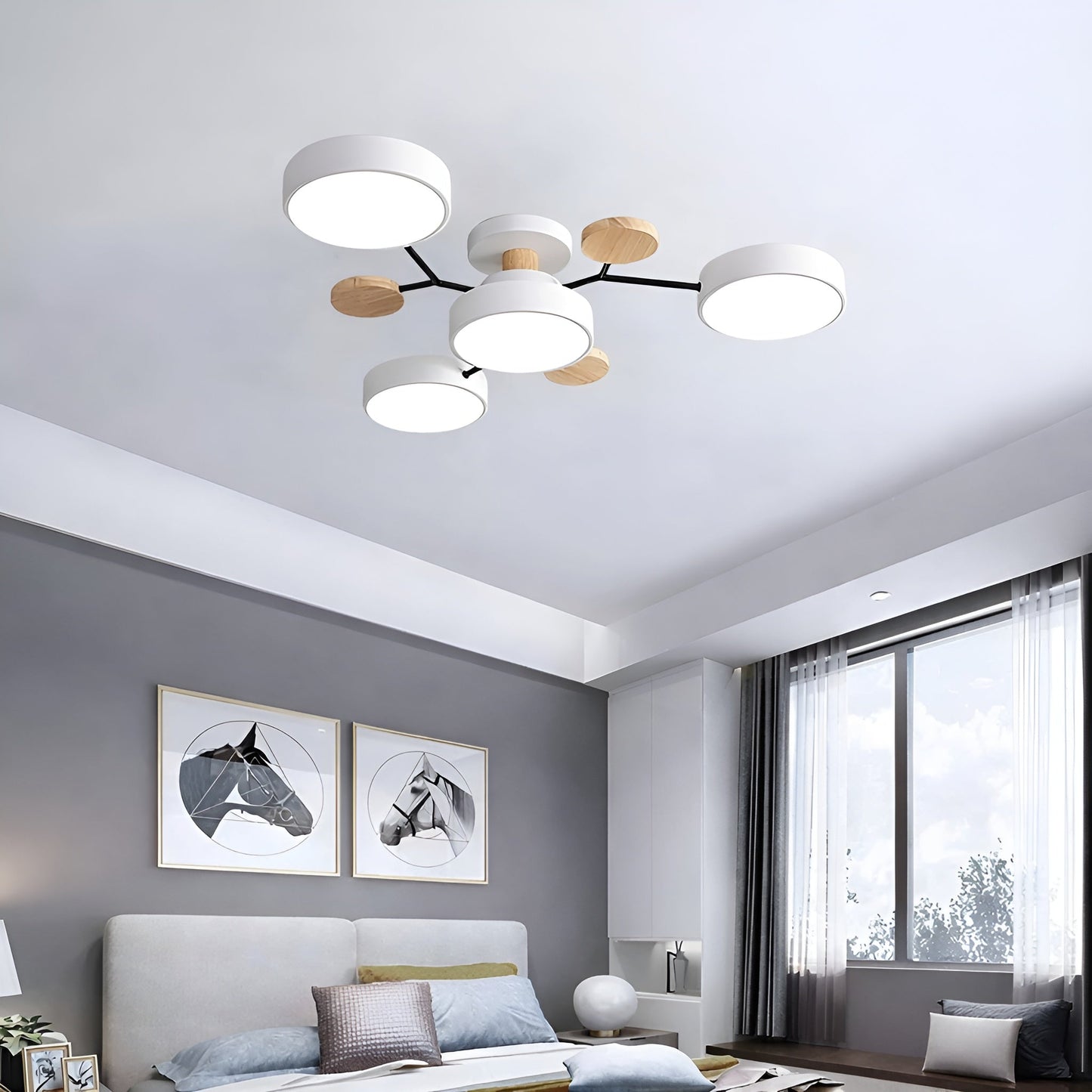 Lumivère – Plafonnier LED Multi-Bras Design