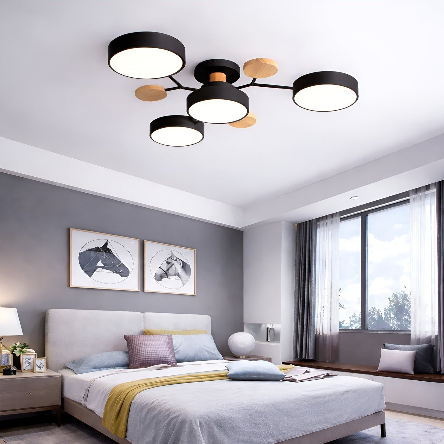 Lumivère – Plafonnier LED Multi-Bras Design