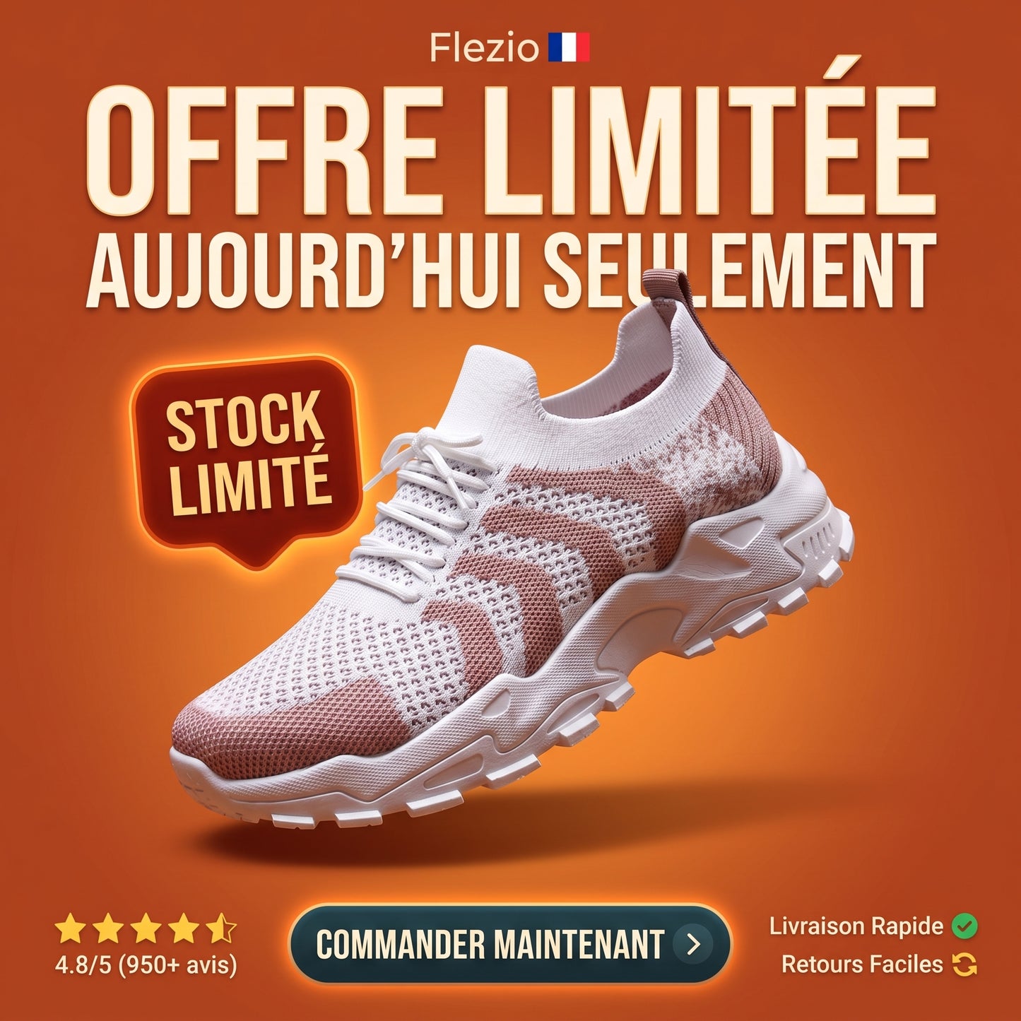 Veliane – Baskets Orthopédiques Femme Confort