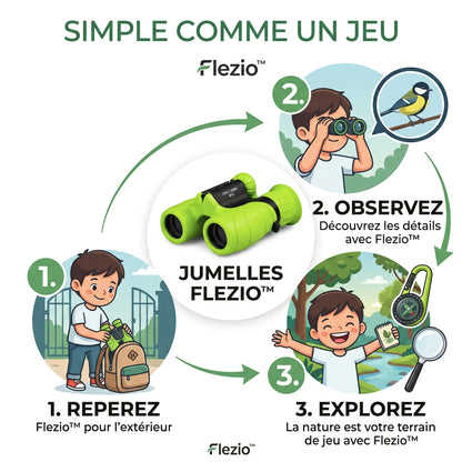 Velorix – Jumelles Enfant Nature et Découverte