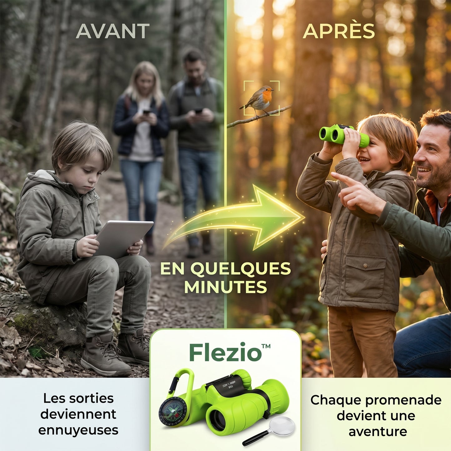 Velorix – Jumelles Enfant Nature et Découverte
