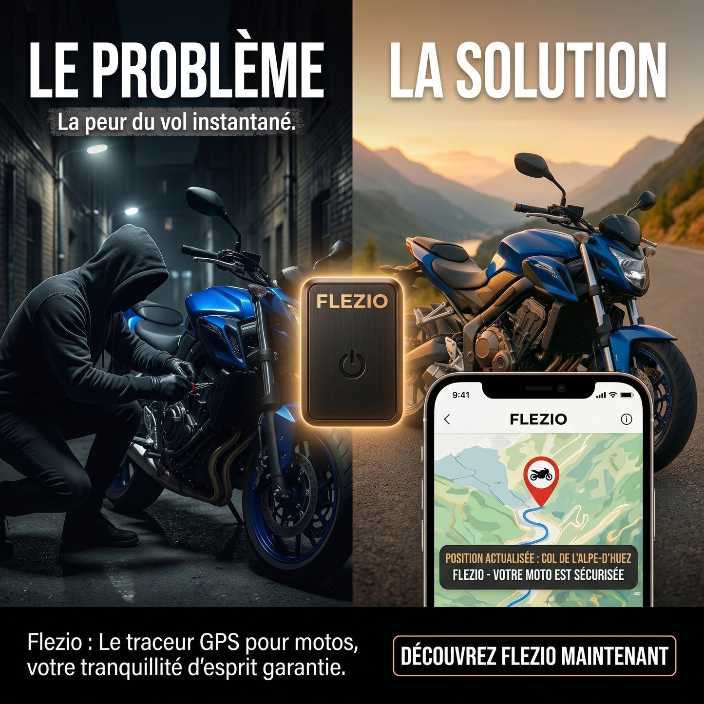 Velorix – Traceur GPS Moto Sans Abonnement