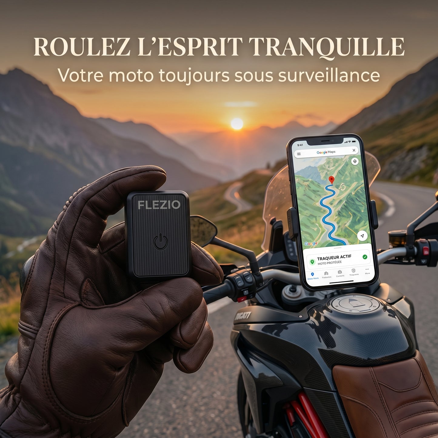 Velorix – Traceur GPS Moto Sans Abonnement