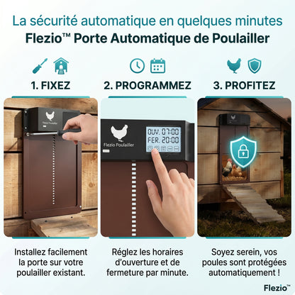 Cloriva – Meilleure Porte Automatique de Poulailler