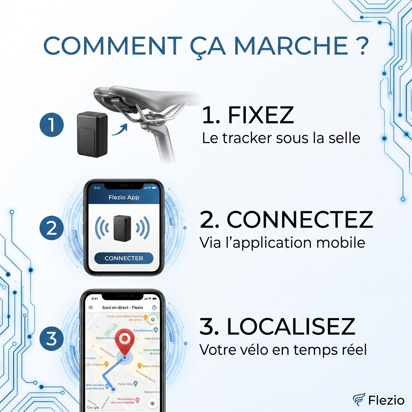 Veloric – Traceur GPS Vélo Sans Abonnement