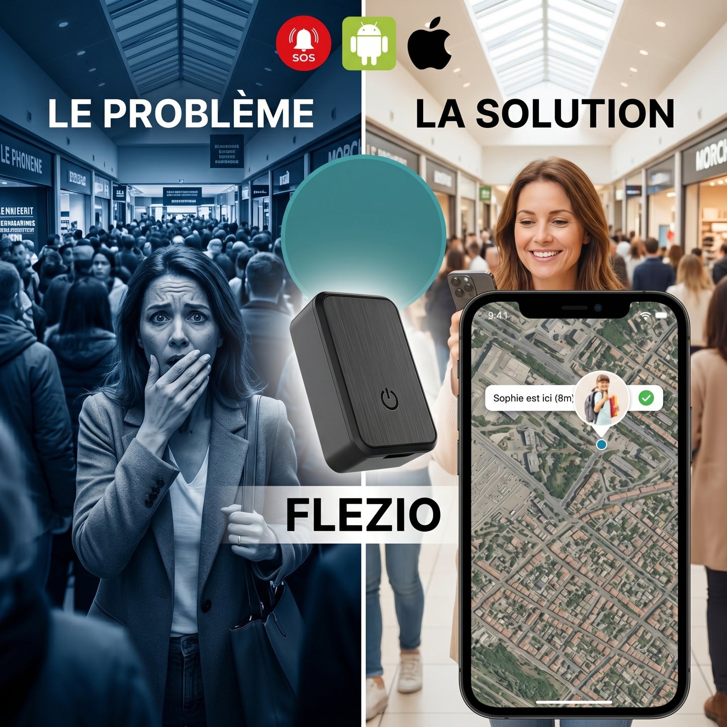 Velirio – Traceur GPS Enfant Sans Abonnement