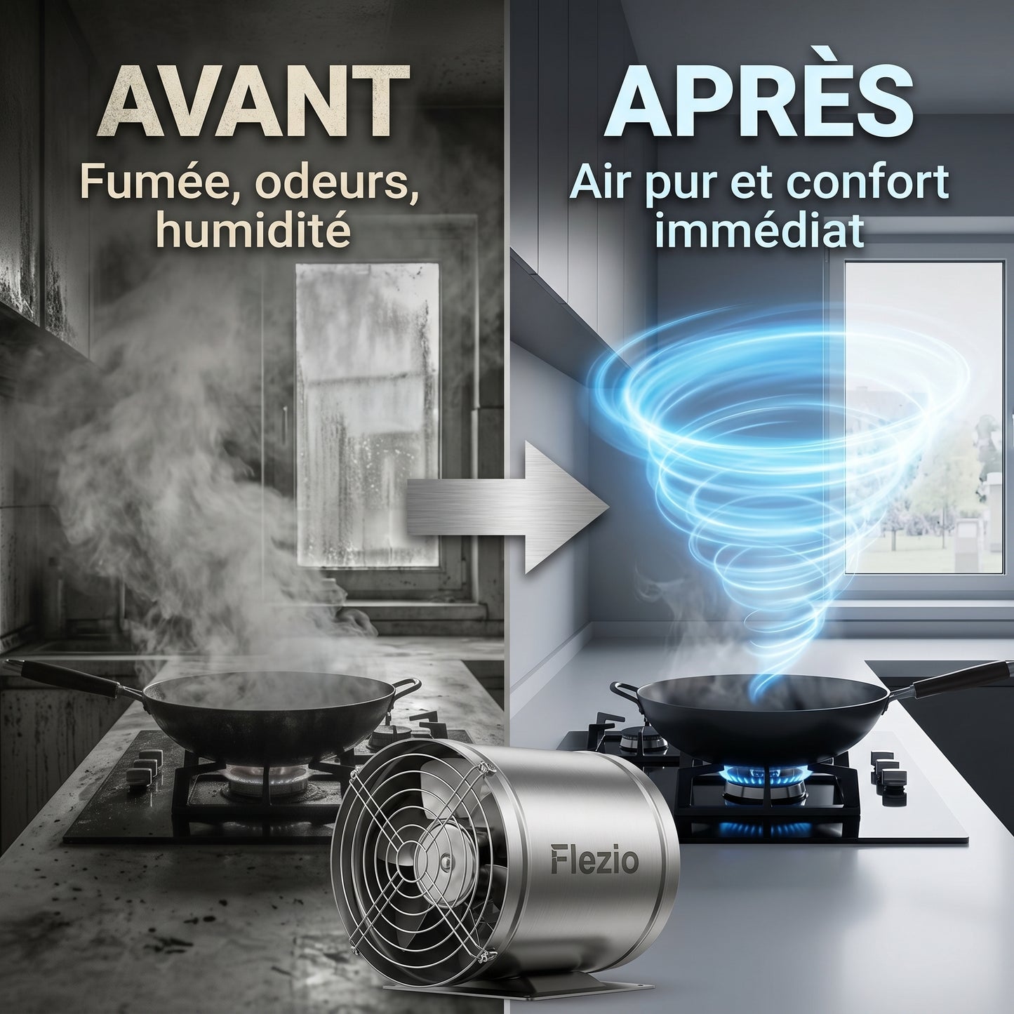 Aériva – Ventilateur Extracteur d'Air Silencieux