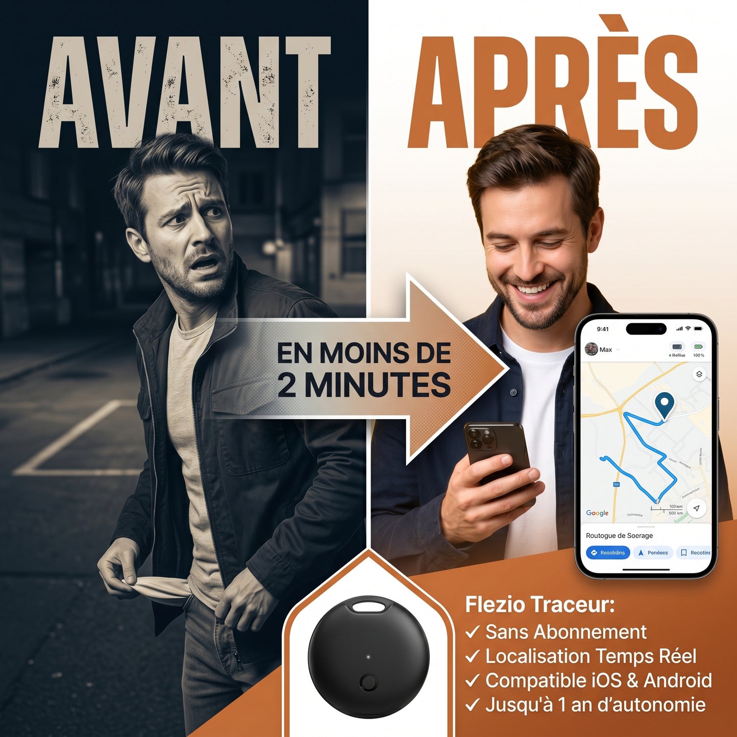 Trovex – Traceur GPS Sans Abonnement
