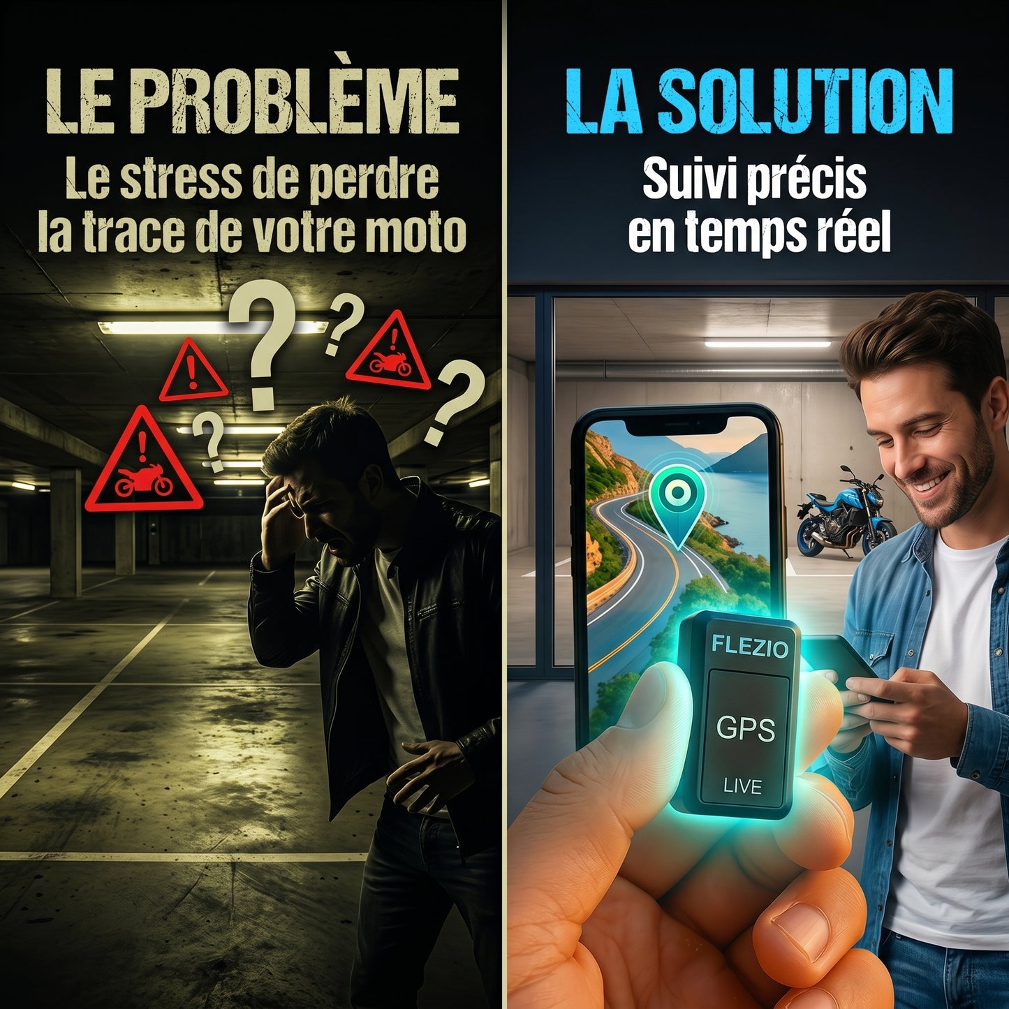Véloxis – Traceur GPS Moto Sans Abonnement