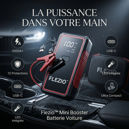 Voltène – Mini Booster Batterie Voiture 12V