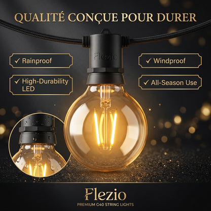 Lumivane – Guirlande Lumineuse Extérieur Guinguette