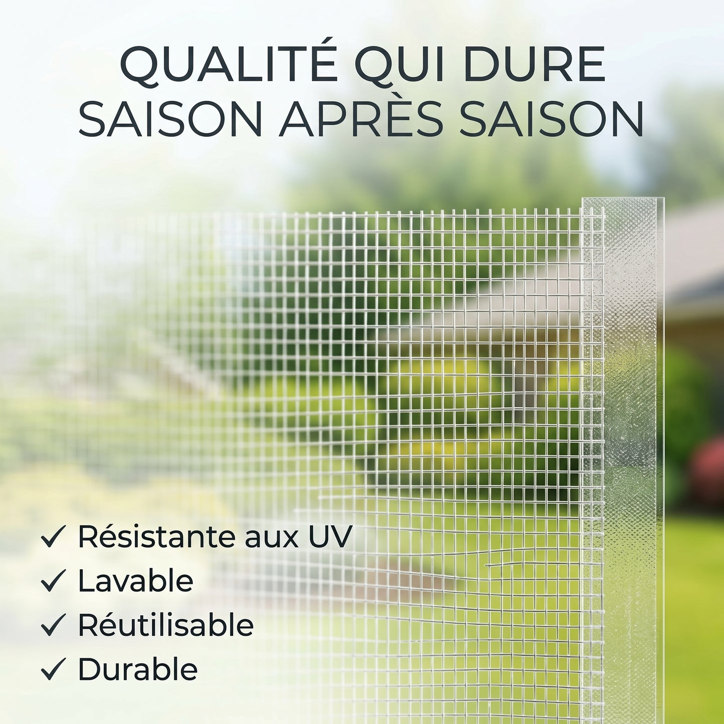 Vélonet – Moustiquaire Fenêtre sans Perçage