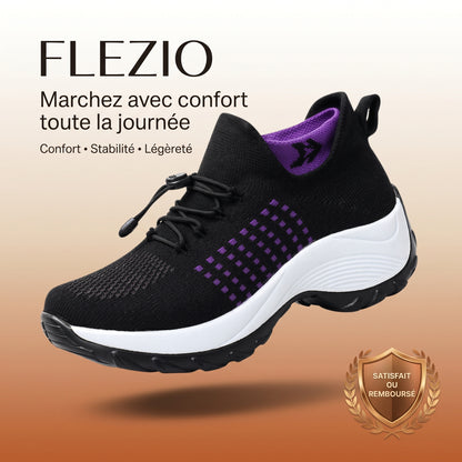 Sneakers Confort Femme Semelle Amortissante